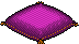 Purple Velvet Pillow