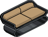 Sand Two-seater Sofa
