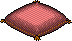 Pink Fluffy Pillow