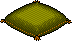 Anniversary Green Pillow