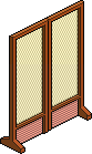 Pink Oriental screen