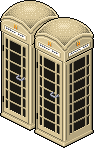 Candlewax Phone Box
